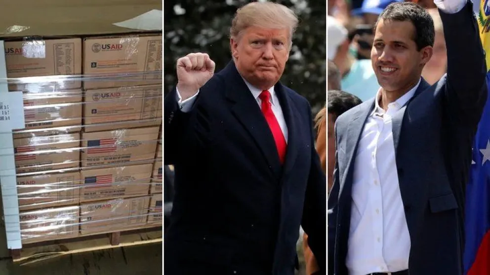 Venezuela comenzó a recibir ayuda humanitaria desde Estados Unidos