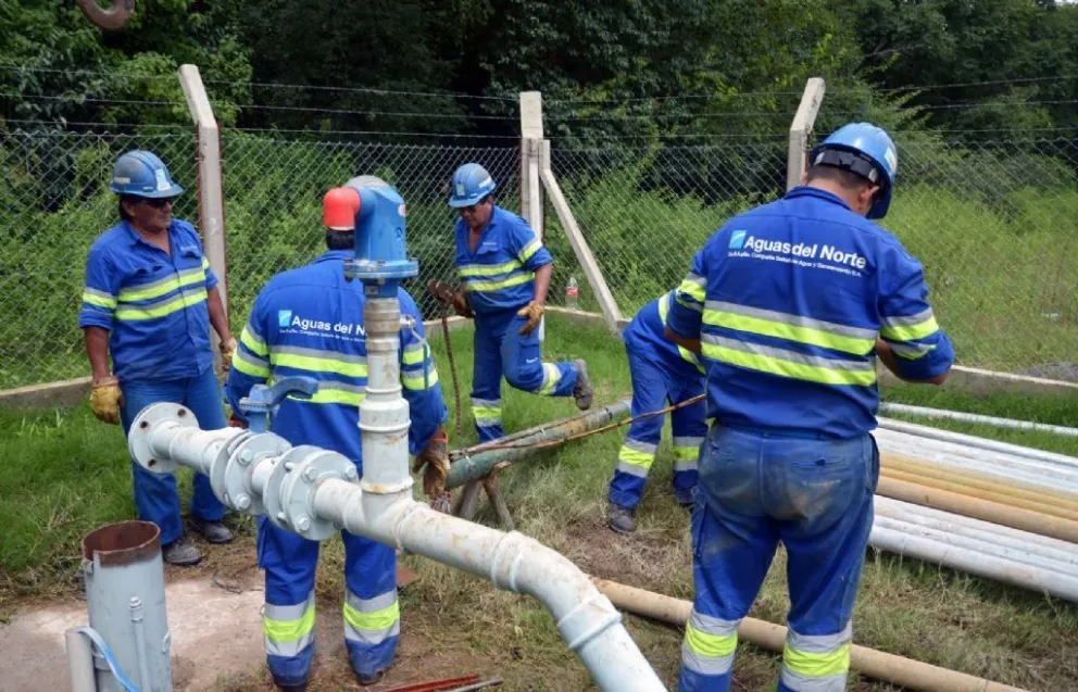 Aunque no pagó, Aguas del Norte no le cortará el servicio