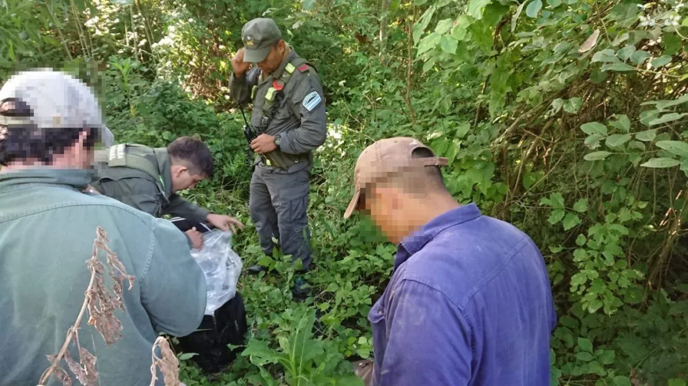 Salta: llevaban 16 Kilos de cocaína en una mochila. Así fueron pescados