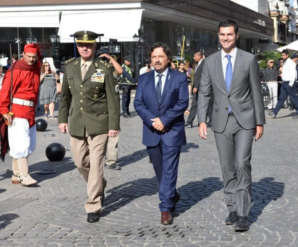 Sáenz: : 'Como salteño vivo con mucho orgullo estas fechas que recuerdan a un hombre que hizo grande a nuestra patria"