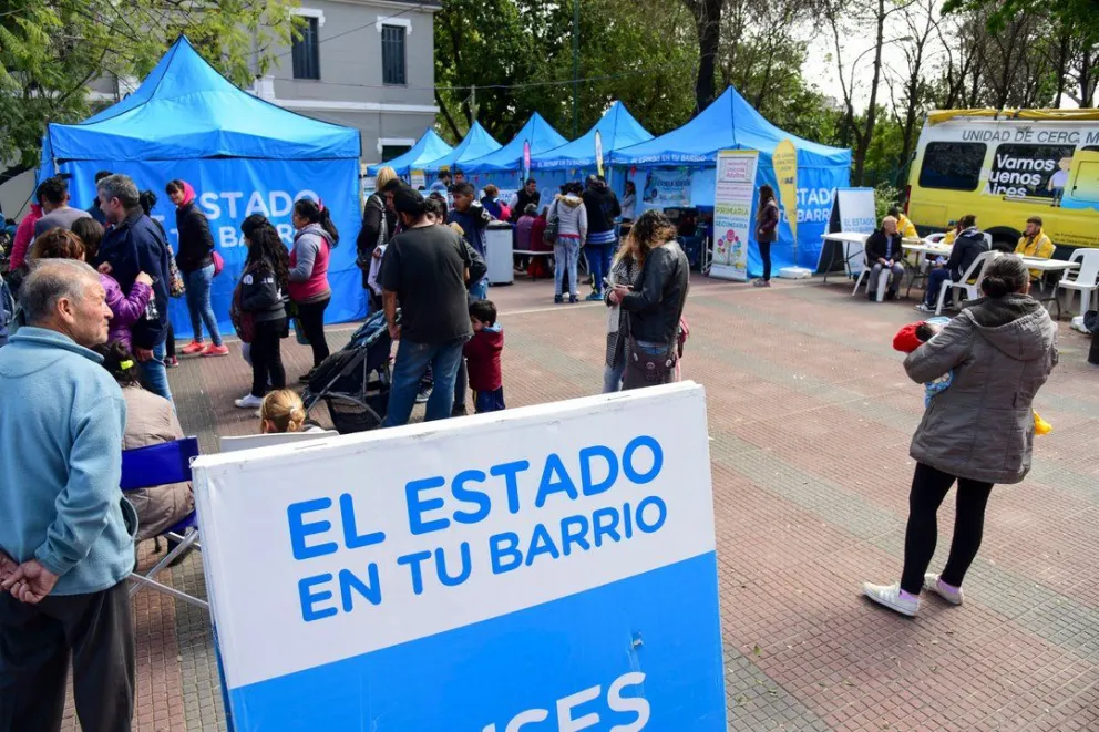 Vuelve "el estado en tu barrio": ¿dónde se ubicarán los stands?