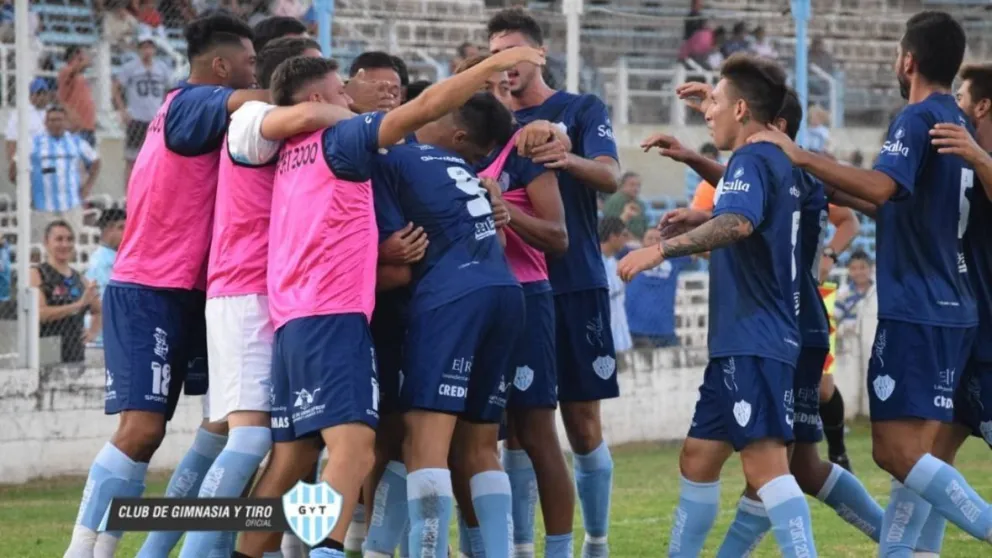 Gimnasia y tiro celebró una victoria y se aparta del descenso