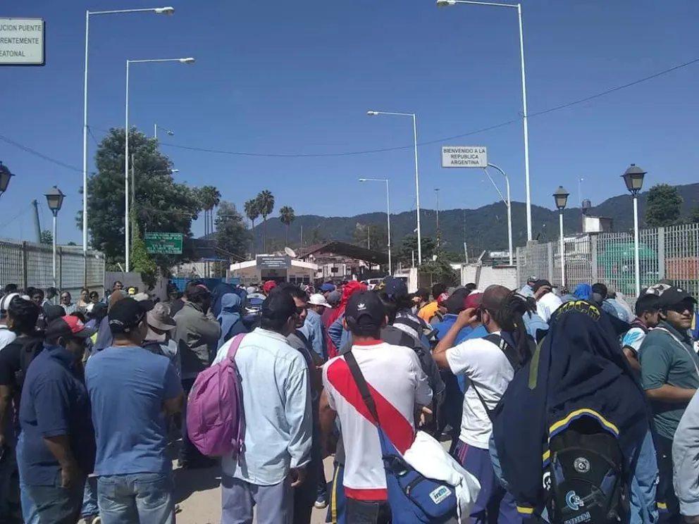 VIDEO: ¡Por fin!: se levantó el corte en el puente de Salvador Mazza