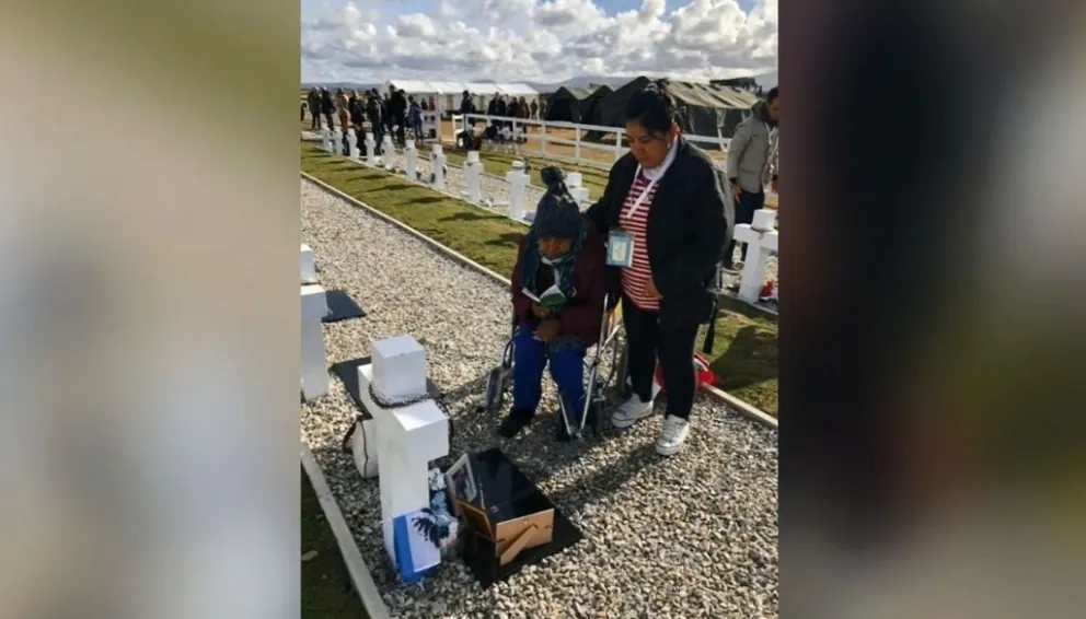 Un héroe de Malvinas es salteño: su familia lo visitó hoy después de 37 años