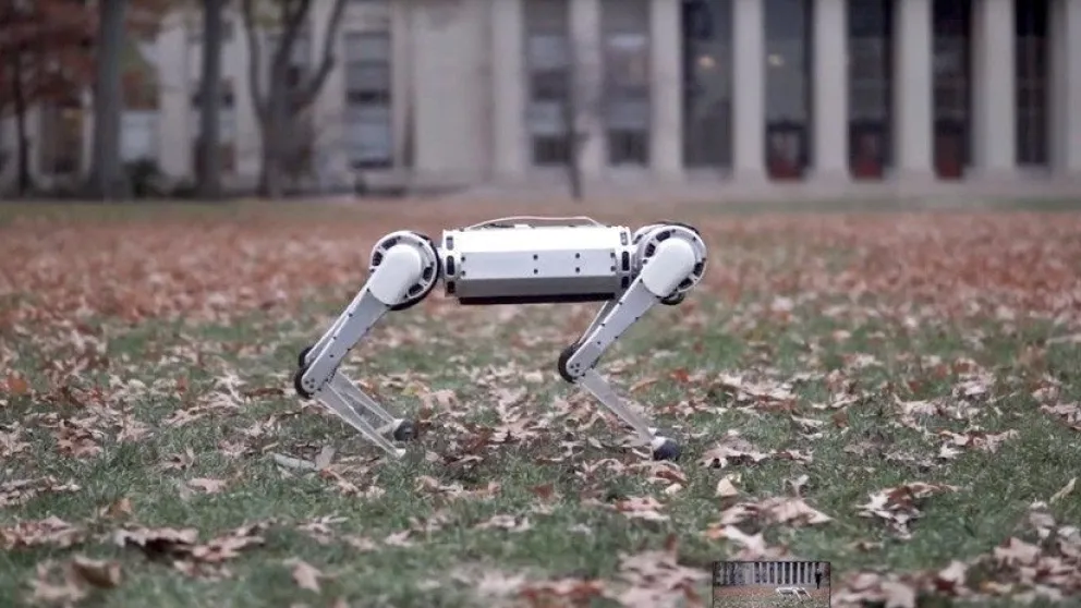 VIDEO: Presentan el nuevo Mini Cheetah, un robot capaz de trotar más rápido que un hombre