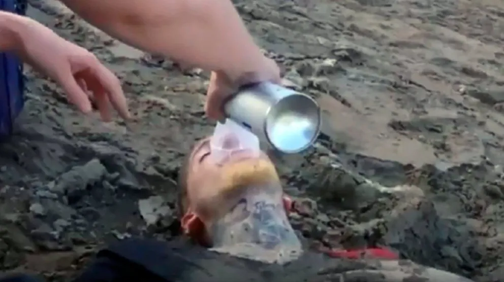 Susto para Alex Caniggia durante el reality chileno "Resistiré": colapsó y tuvo que ser asistido