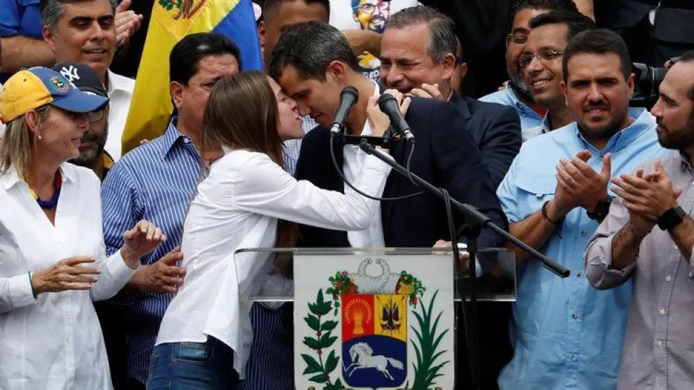 Juan Guaidó regresó a Venezuela: "Logré entrar gracias al pueblo"