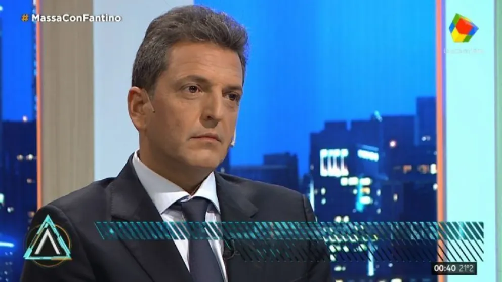 Sergio Massa con Fantino en Animales sueltos: "Quiero ser presidente y voy a ser presidente de la Argentina"
