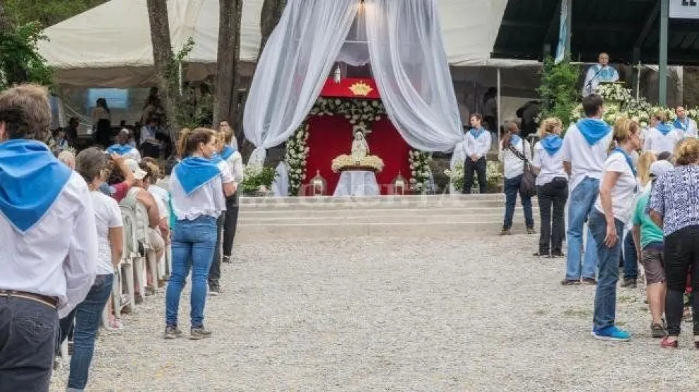 La Virgen del Cerro llega a La Plata