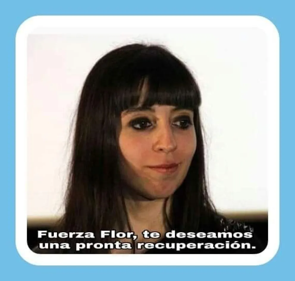 Los memes no perdonan: ahora le tocó el turno a Florencia Kirchner