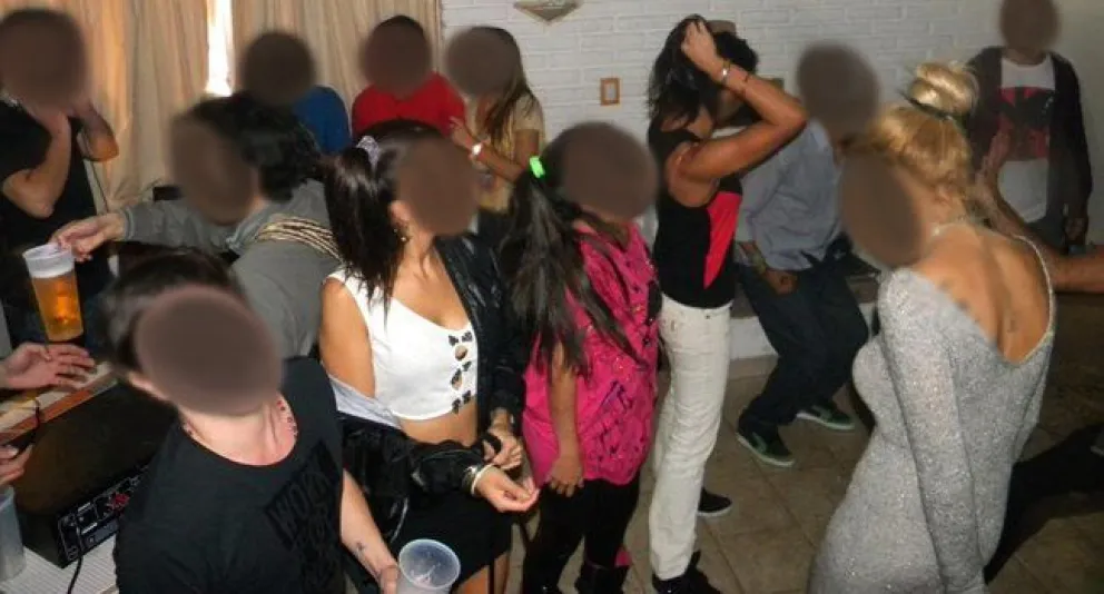 Se le aguó la fiesta promocionada por Insta. ¿Qué pasó?