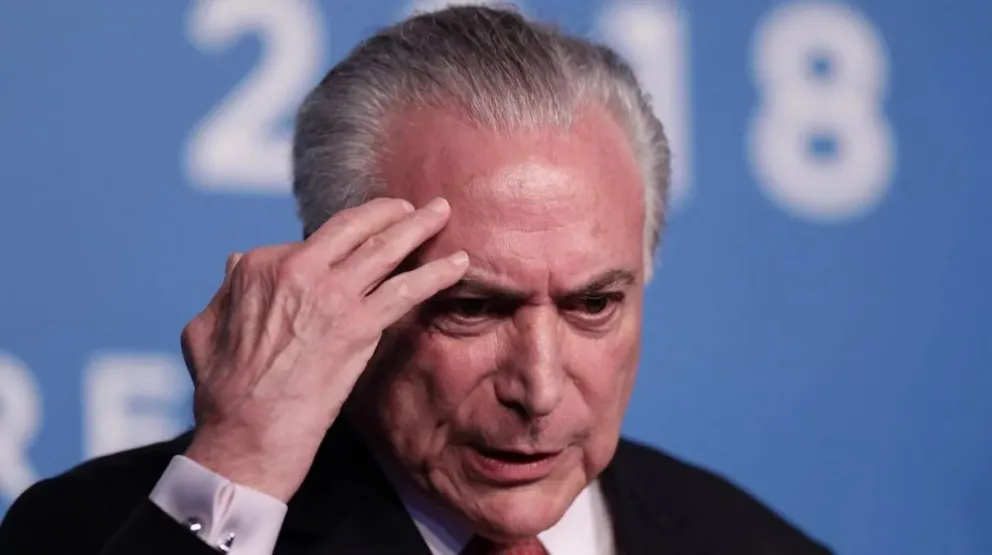 El expresidente de Brasil, Michel Temer, fue detenido