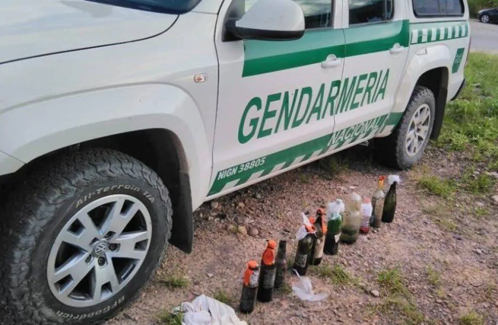 La situación se fue de las manos: los bagayeros fueron atrapados con bombas molotov