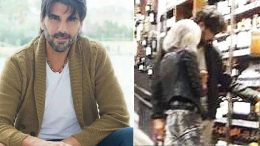 Juan Darthés comprando en un supermercardo de San Pablo: así luce ahora