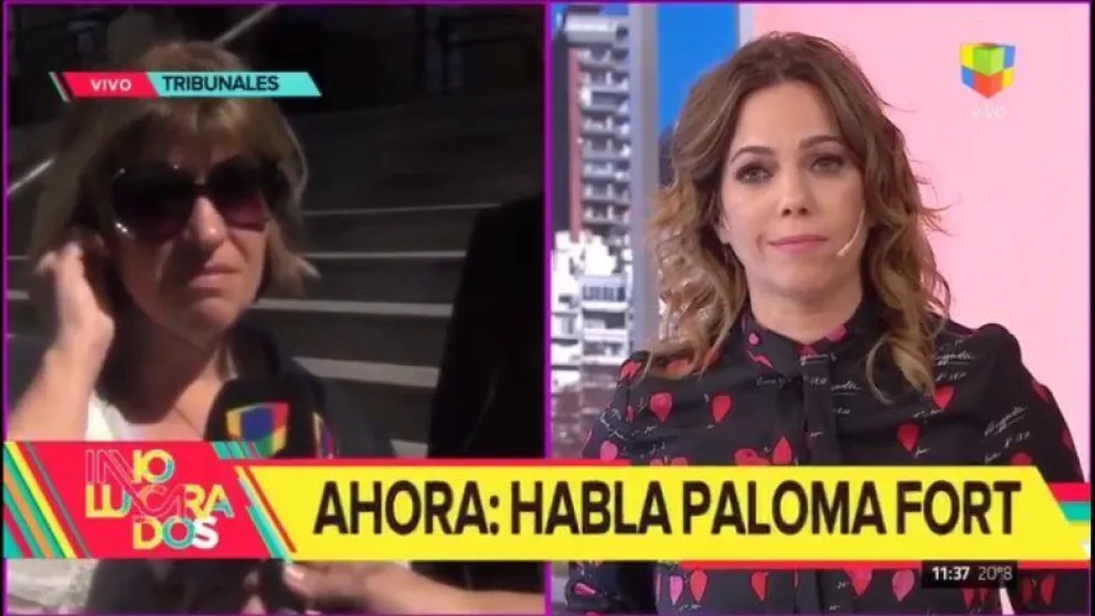 Paloma Fort fue a Tribunales: "Vengo por todo, viví toda la vida engañada"