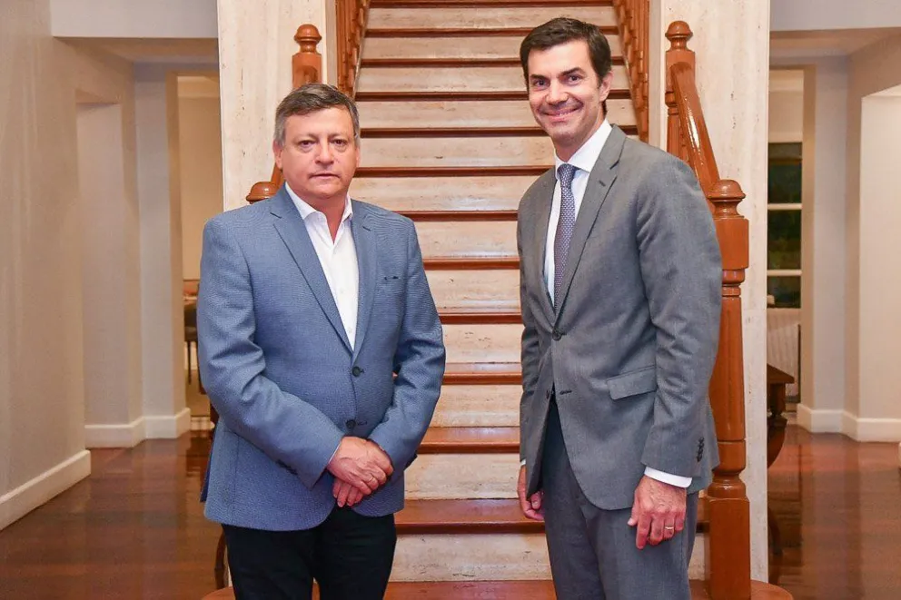Urtubey recibió al Gobernador de Chaco