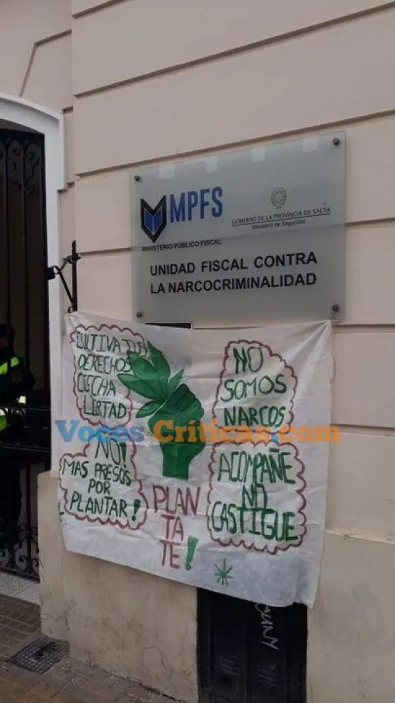 Mamá de la salteña detenida por plantar marihuana: "El verdadero narcotráfico que lucra con la vida de la gente sigue haciendo estragos"