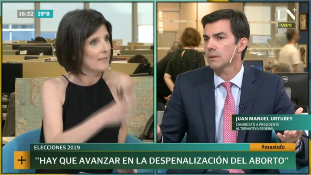 VIDEO. Urtubey: "Estoy a favor de la despenalización del aborto"