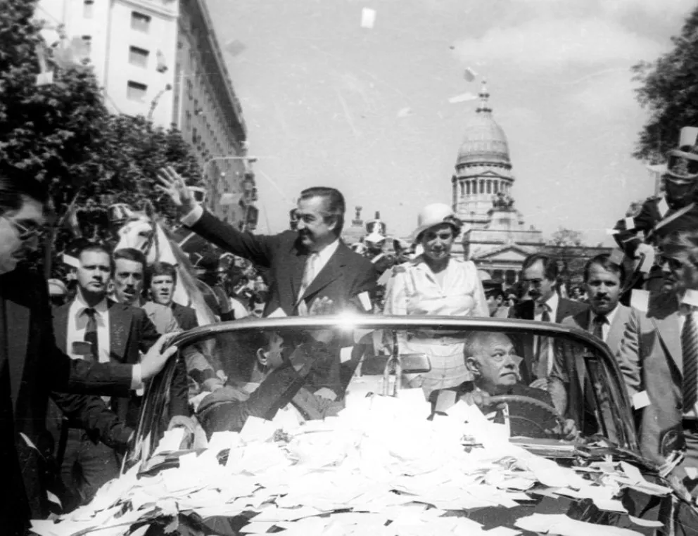 Fotos de la vida de Raúl Alfonsín, un emblema de la democracia argentina