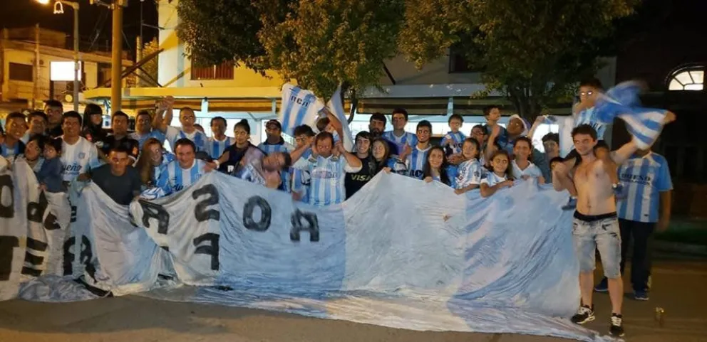 VIDEO. Los salteños festejaron el gran triunfo de Racing