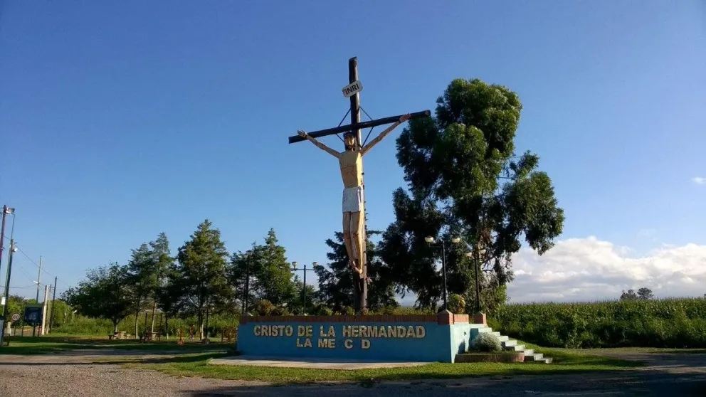 Se cayó el "Cristo de la Hermandad"