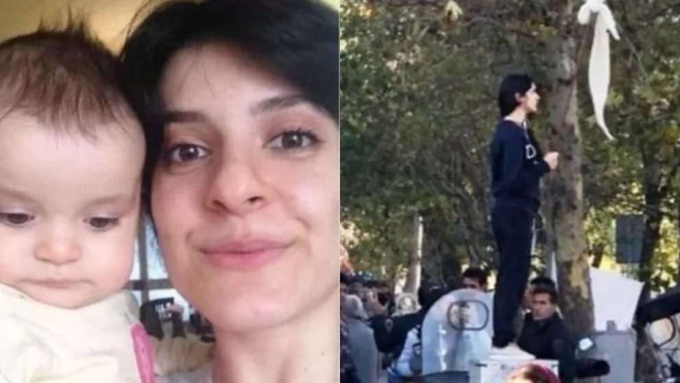Mujer iraní condenada a un año de cárcel por sacarse el velo