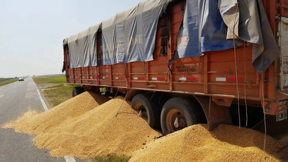 VIDEO. Increíble choque en la Ruta Nacional 34