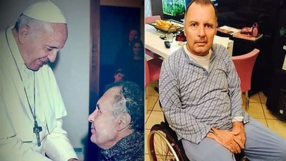 VIDEO. Tremendo conocé todo lo que hizo: discapacitado trucho fingió todo, incluso engaño al Papa