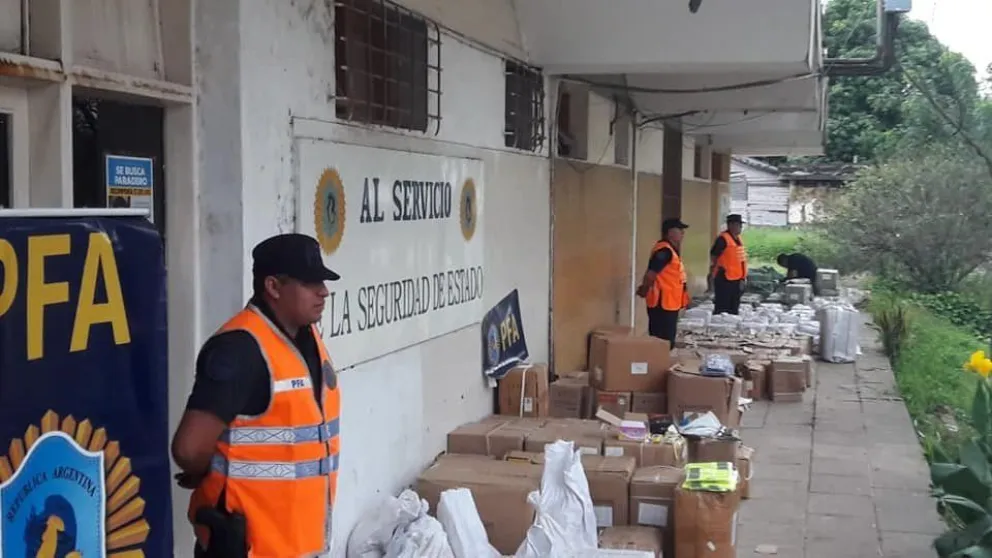 Alto contrabando en Salta: secuestran 13.000.000 de pesos. VIDEO Y FOTOS
