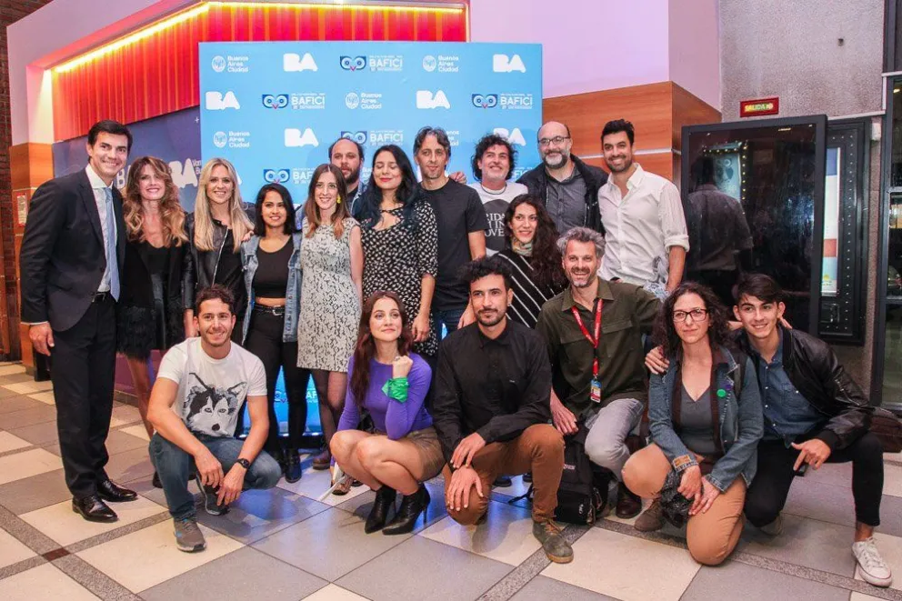 Urtubey en la presentación de Badur Hogar en el prestigioso Festival de Cine Bafici