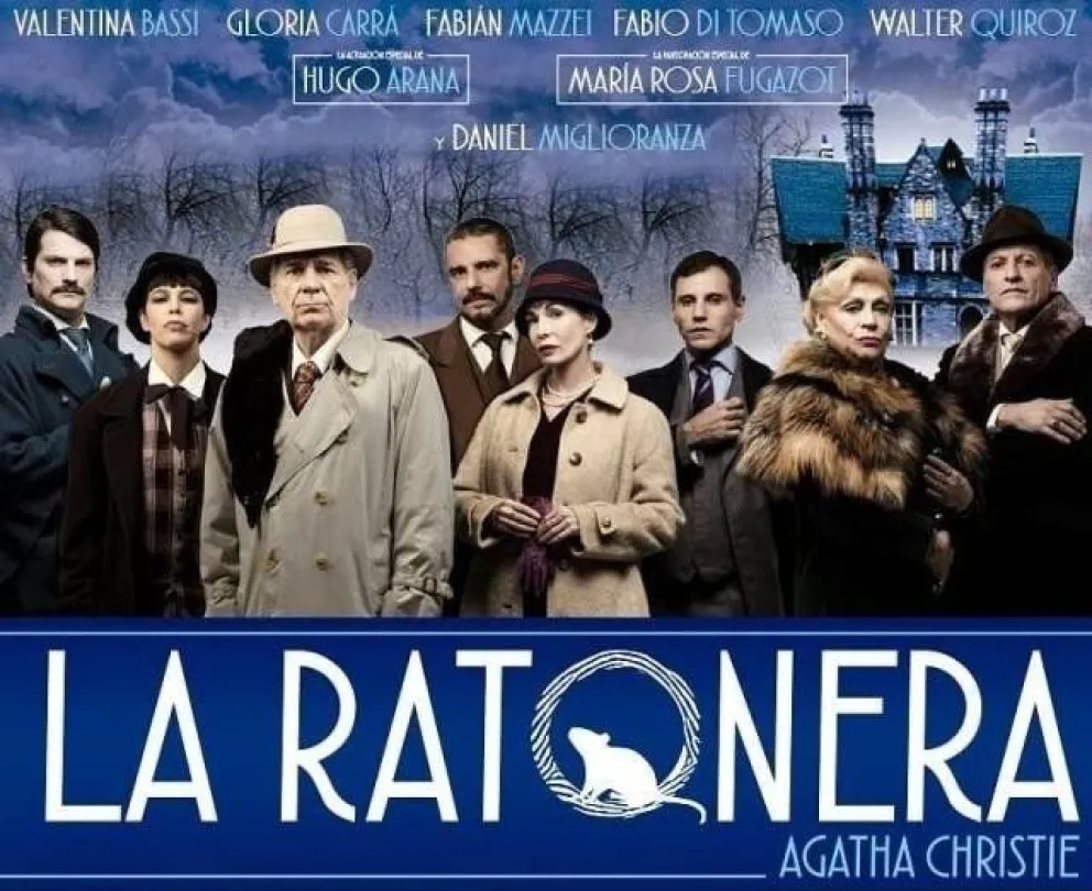 Ganadora del sorteo de las entradas a la obra teatral "La Ratonera"