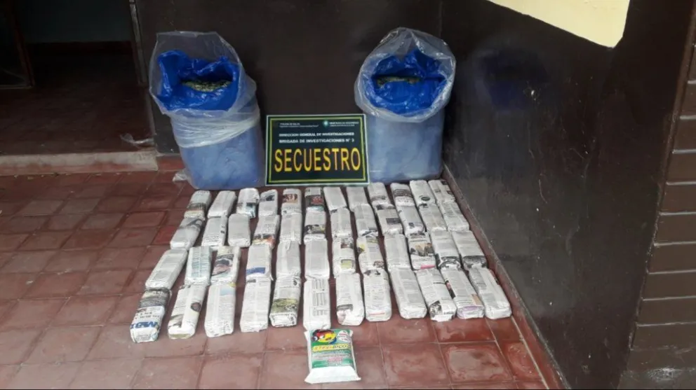 Salta: los pescaron con 60 kilos de hojas de coca ¿dónde?