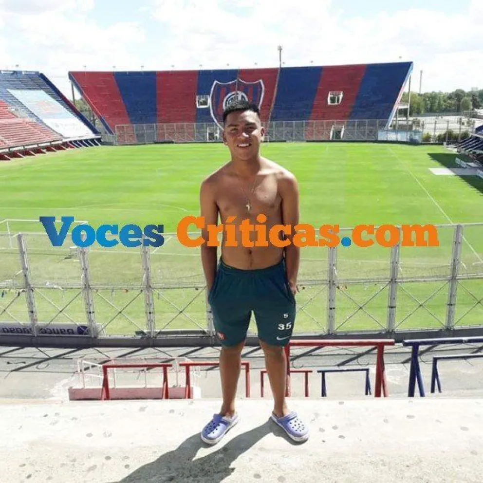 'Quisiera algún día vestir la camiseta de la Selección”, un chango salteño en San Lorenzo de Almagro