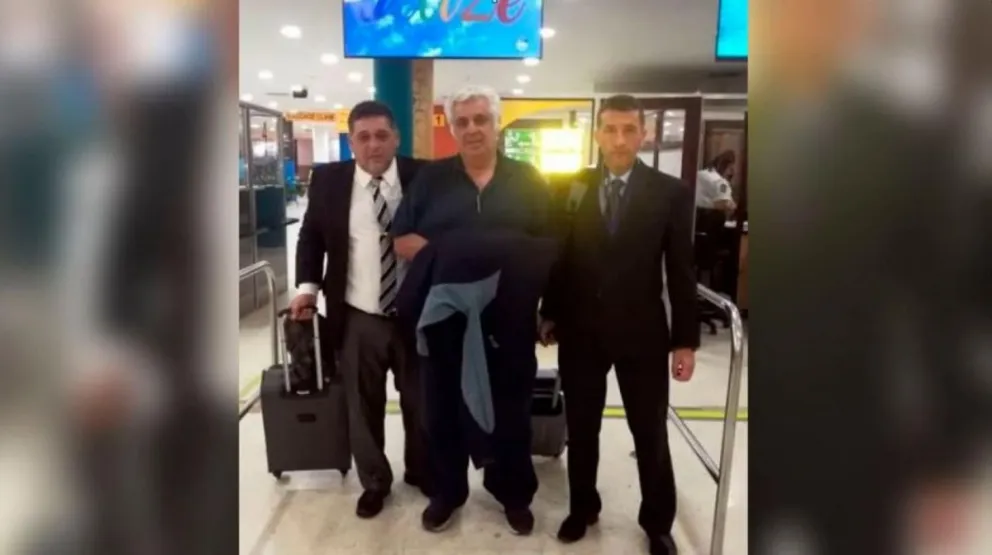 VIDEO. Alberto Samid llegó a la Argentina extraditado de Belice y quedará detenido