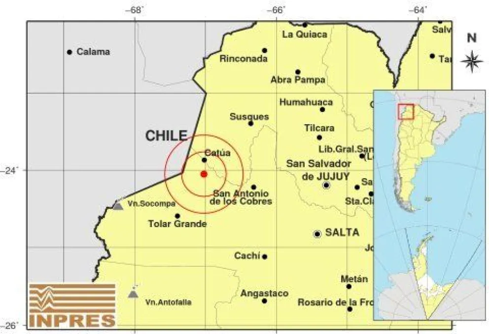 Tembló Salta y Jujuy. ¿Sentiste algo?