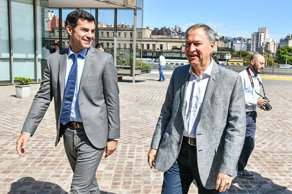 Juan Manuel Urtubey  y  Juan Schiaretti juntos en Córdoba