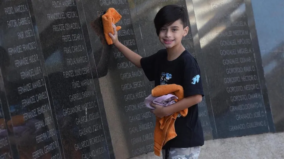 Nachito, un niño de 9 años recibió un certificado de ciudadano distinguido: conocé su historia
