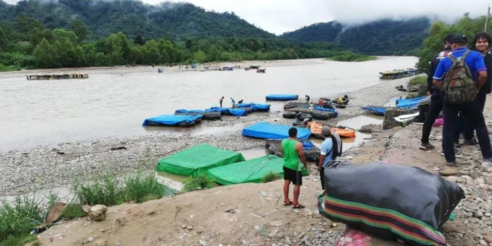 Bagayeros: hubo gran tránsito en el nuevo paso fronterizo