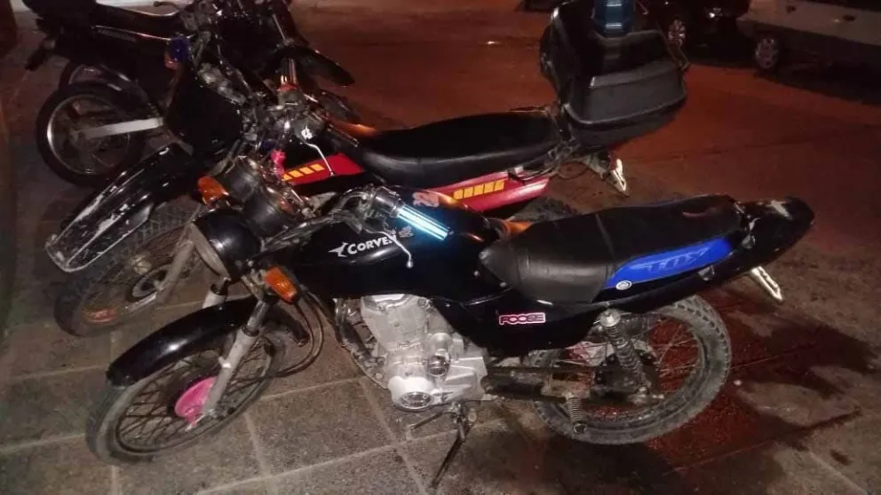 La Policía recuperó 3 motos robadas: así fueron los procedimientos