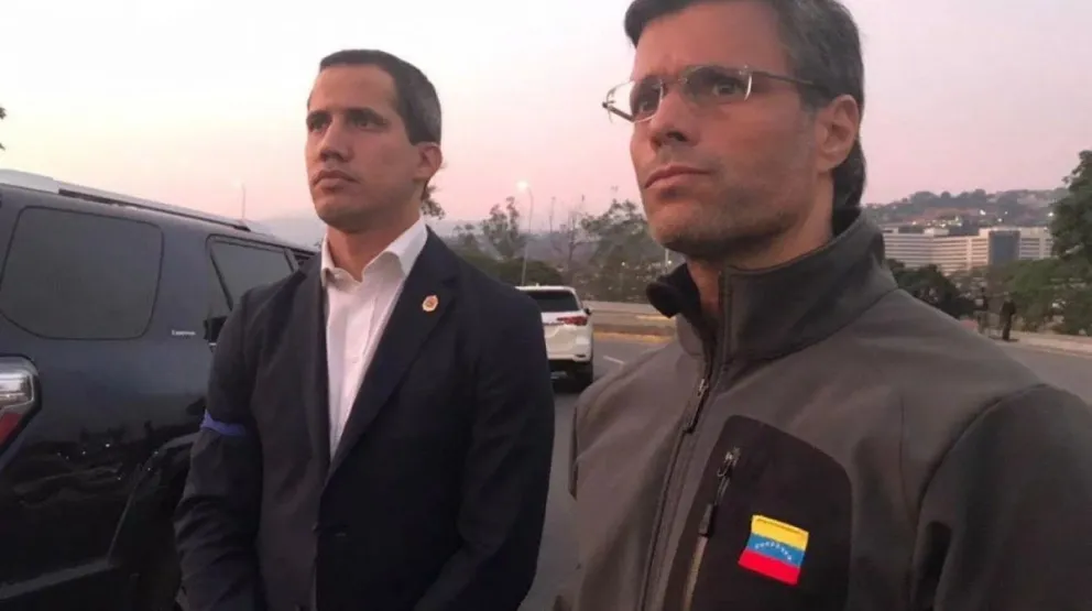 Venezuela: Leopoldo López fue liberado por fuerzas antichavistas. Guaidó arengó a la movilización en contra de unidades militares