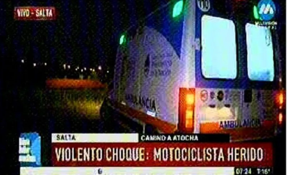 El día comenzó mal: violento choque