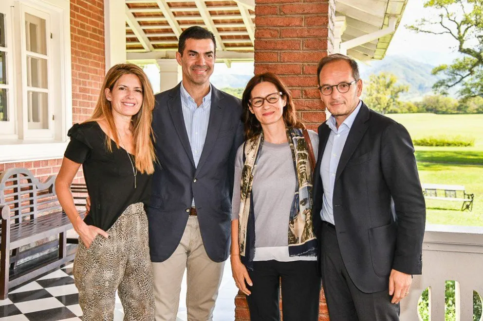 El gobernador Urtubey recibió los saludos protocolares del embajador de Italia