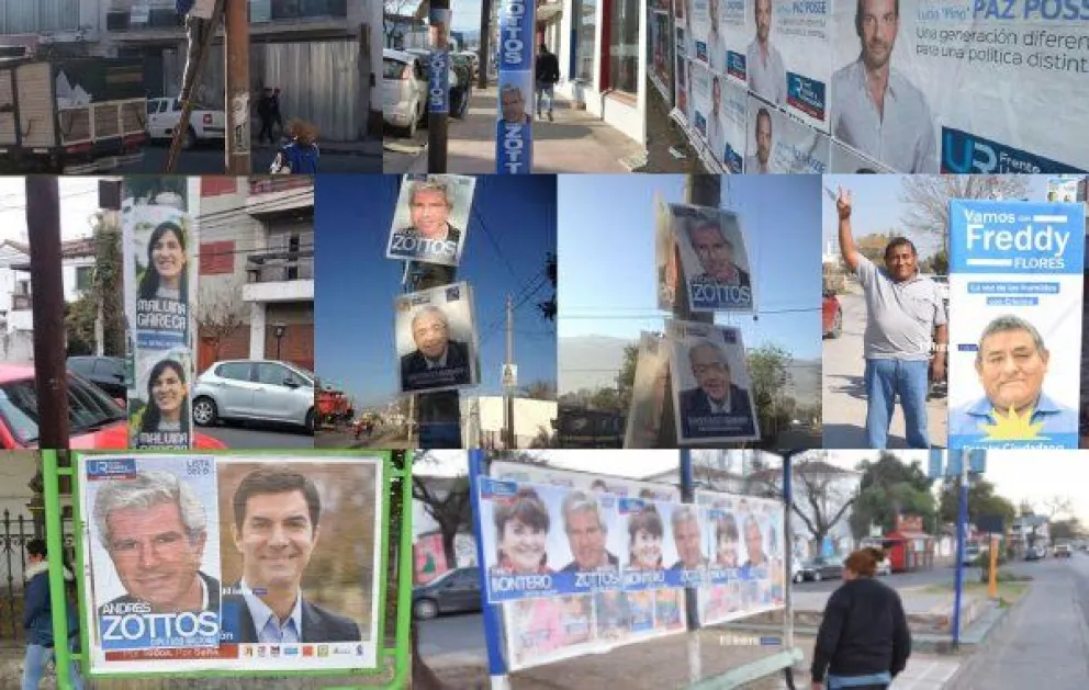 Habrá multas: prohibieron las pegatinas, carteles y pintadas políticas