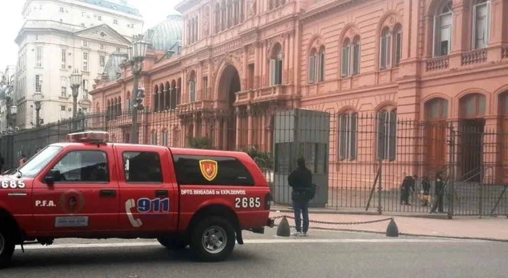 Incertidumbre: hubo amenazas de bomba en Casa Rosada, el anexo de Diputados y líneas de trenes