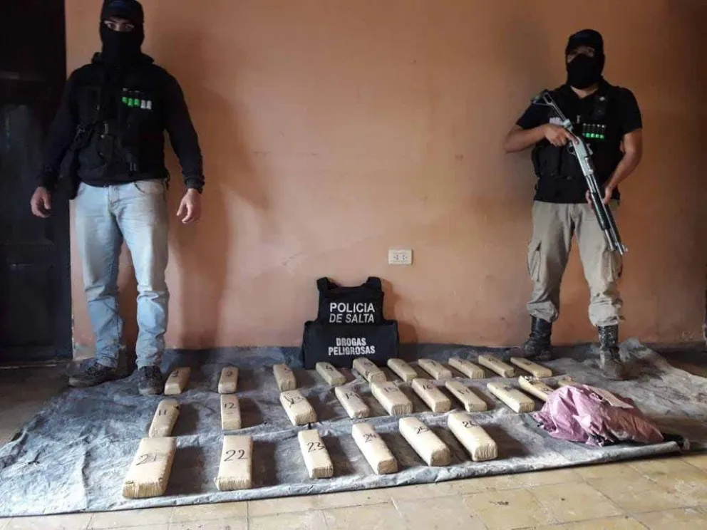 Golpe al Narcotráfico en Salta: secuestraron más de 74.500 dosis, ¿dónde?