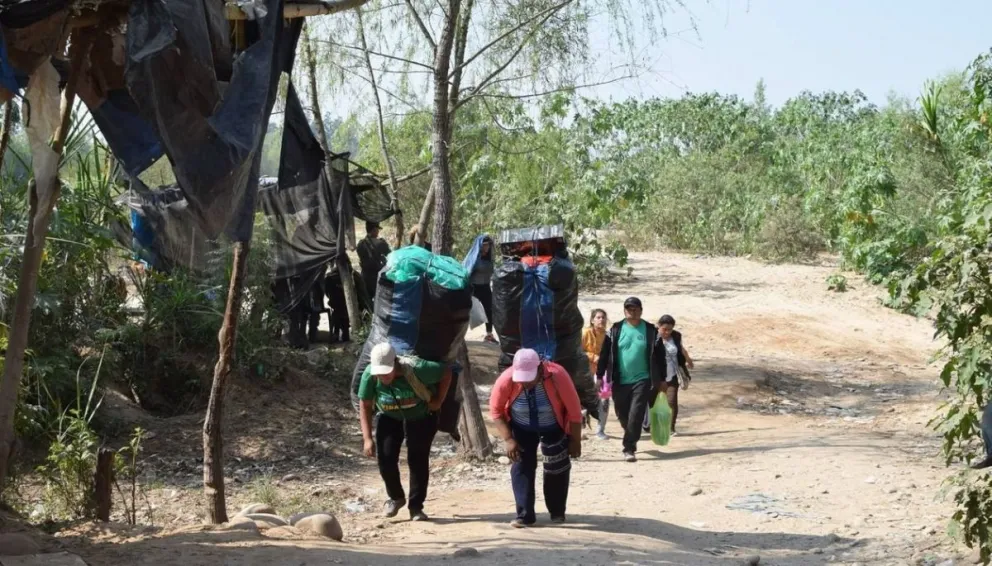 El fin de semana un "regimiento bagayero" se adueñó de la frontera