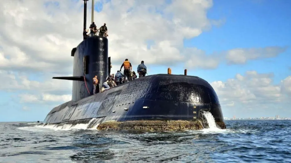 ARA San Juan: familiares comenzaron a ver las fotos del submarino
