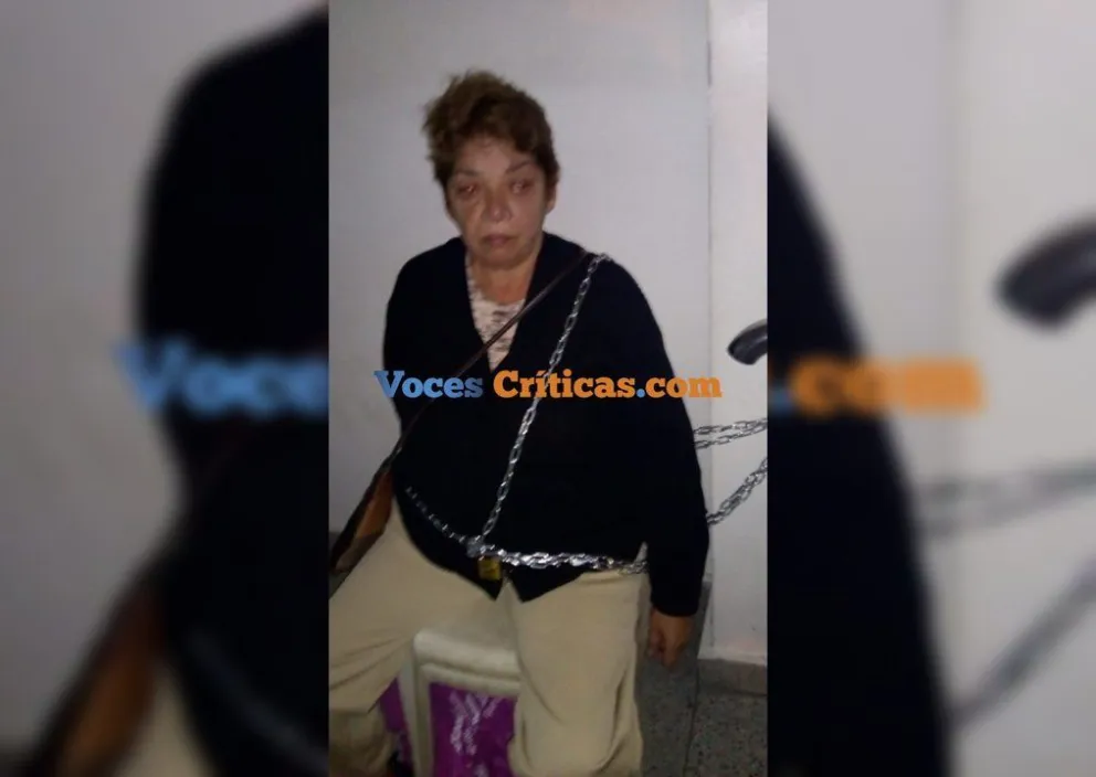 Laura Galouye: "Si el 20 de mayo no figuro en la lista, me vuelvo a encadenar"