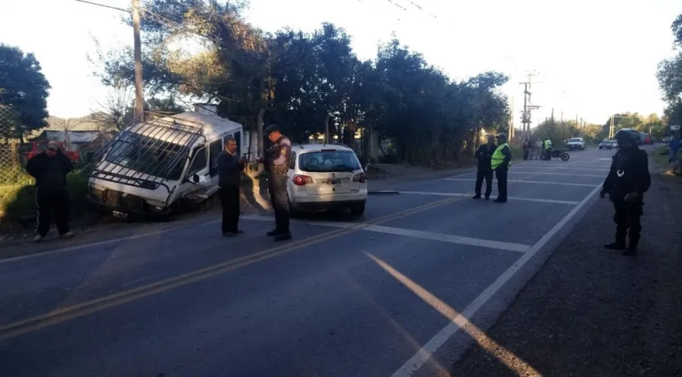 Un hombre resultó gravemente herido tras un siniestro vial