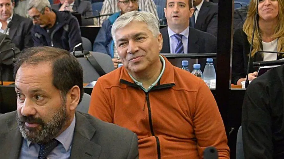 VIDEO. Lázaro Báez se rió cuando en la lectura acusaron a Cristina Kirchner